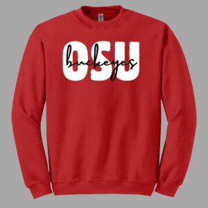 Glitter Buckeye Design